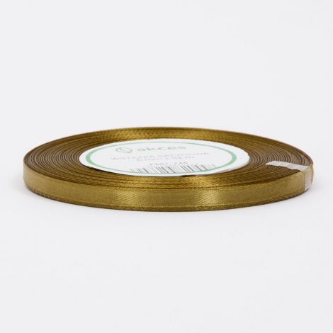 Wstążka satynowa Akces Złota, 6mm x 33m